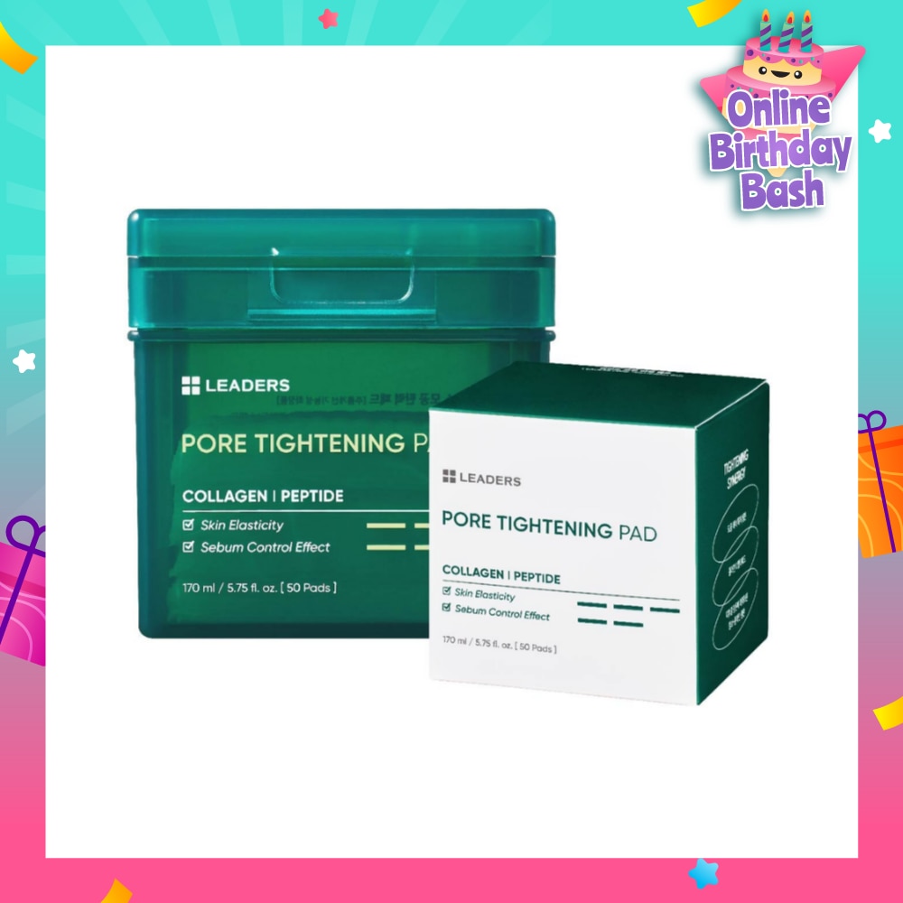 Pore Tightening Pad (Provides Solid Care for Enlarged Pores & Skin Elasticity) 50s