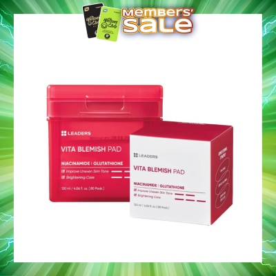 LEADERS INSOLUTION - Vita Blemish Pad (Provides Solid Care for Enlarged Pores & Skin Elasticity) 50s