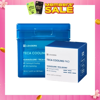 LEADERS INSOLUTION Teca Cooling Moisture Pad (Helps Calm Dry Overheated Skin) 80s