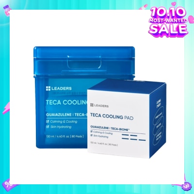 LEADERS INSOLUTION Teca Cooling Moisture Pad (Helps Calm Dry Overheated Skin) 80s