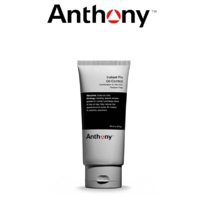 ANTHONY Instant Fix Oil Control Combination to Oily Skin (Instant Absorb Excess Grease & Help Reduce Pores) 90ml