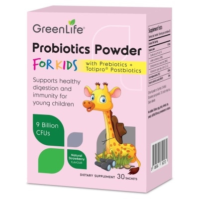 GREENLIFE Probiotics Powder For Kids Dietary Supplement Sachet 30s