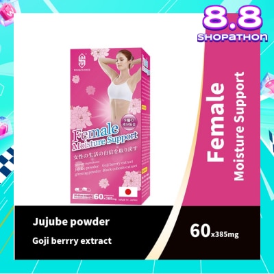 SINGCHOICE Female Moisture Support (For Alleviating & Restoring Organ Firmness In Women Addressing Leakage) 60s