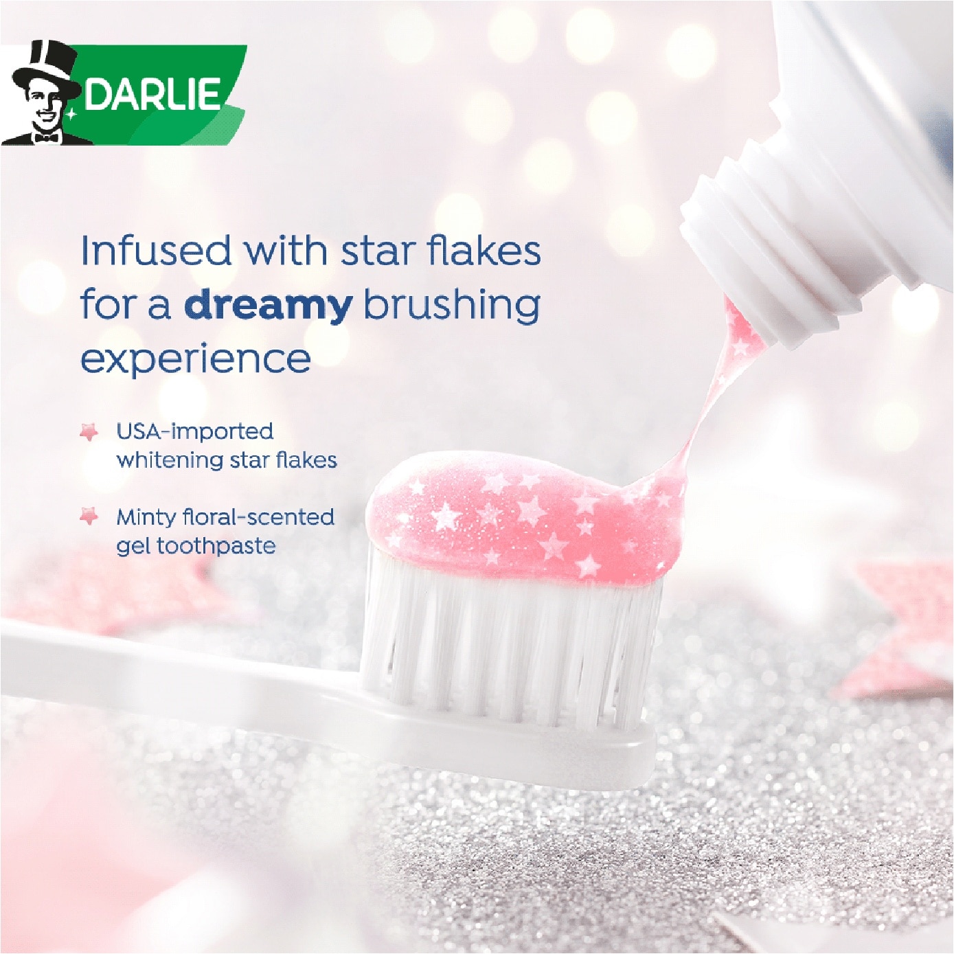 All Shiny White Starshine Whitening Sakura Toothpaste 120g