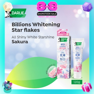DARLIE - All Shiny White Starshine Whitening Sakura Toothpaste 120g