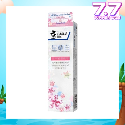 DARLIE All Shiny White Starshine Toothpaste Sakura 120g