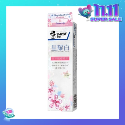 DARLIE All Shiny White Starshine Toothpaste Sakura 120g