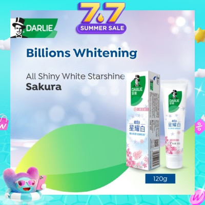 DARLIE - All Shiny White Starshine Whitening Sakura Toothpaste 120g