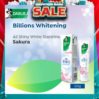 DARLIE - All Shiny White Starshine Whitening Sakura Toothpaste 120g