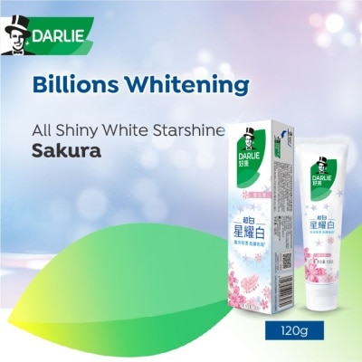 DARLIE All Shiny White Starshine Whitening Sakura Toothpaste 120g