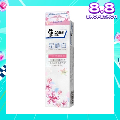 DARLIE All Shiny White Starshine Toothpaste Sakura 120g
