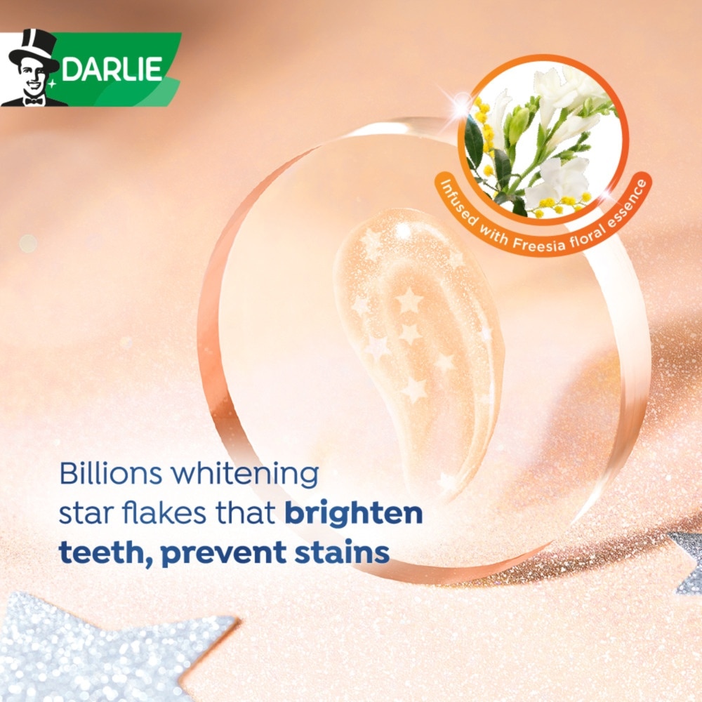 All Shiny White Starshine Whitening Freesia Toothpaste 120g