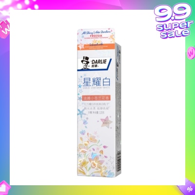 DARLIE All Shiny White Starshine Toothpaste Freesia 120g