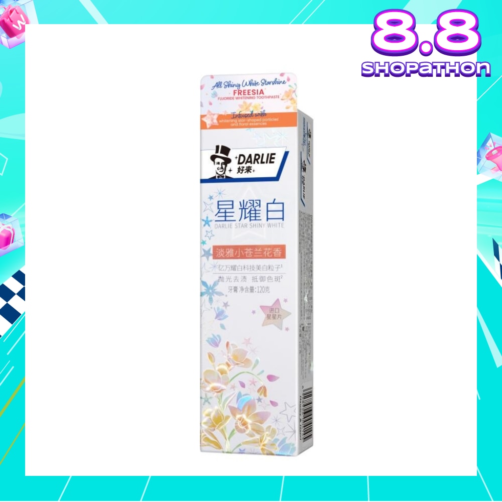 All Shiny White Starshine Toothpaste Freesia 120g