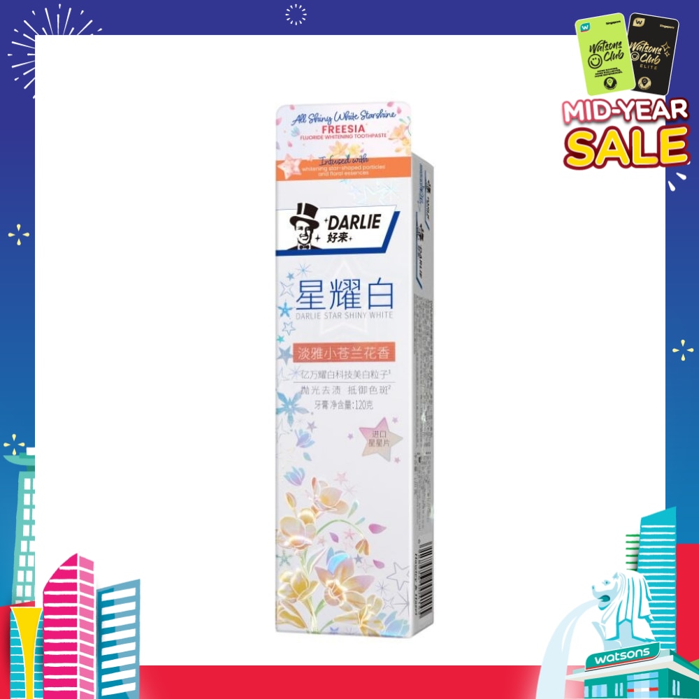 All Shiny White Starshine Toothpaste Freesia 120g