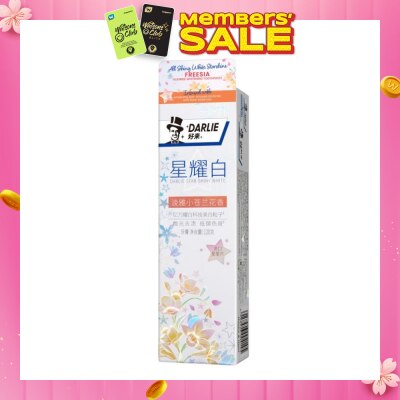 DARLIE All Shiny White Starshine Toothpaste Freesia 120g