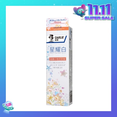 DARLIE All Shiny White Starshine Toothpaste Freesia 120g
