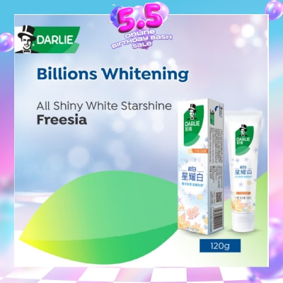 DARLIE - All Shiny White Starshine Whitening Freesia Toothpaste 120g