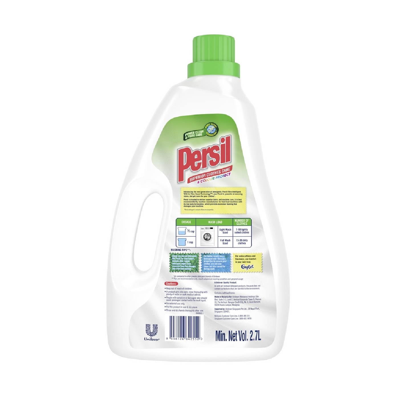 Fibre Intelligent Low Suds Liquid Detergent 2.7L