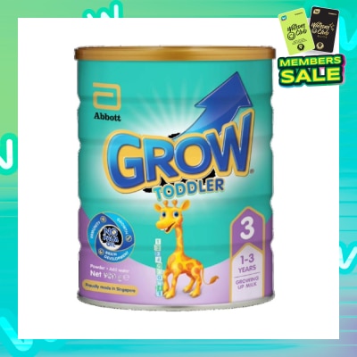 GROW Toddler Immunigrow Milk Powder Vanilla Stage 3 (For 1-3yrs old) 900g