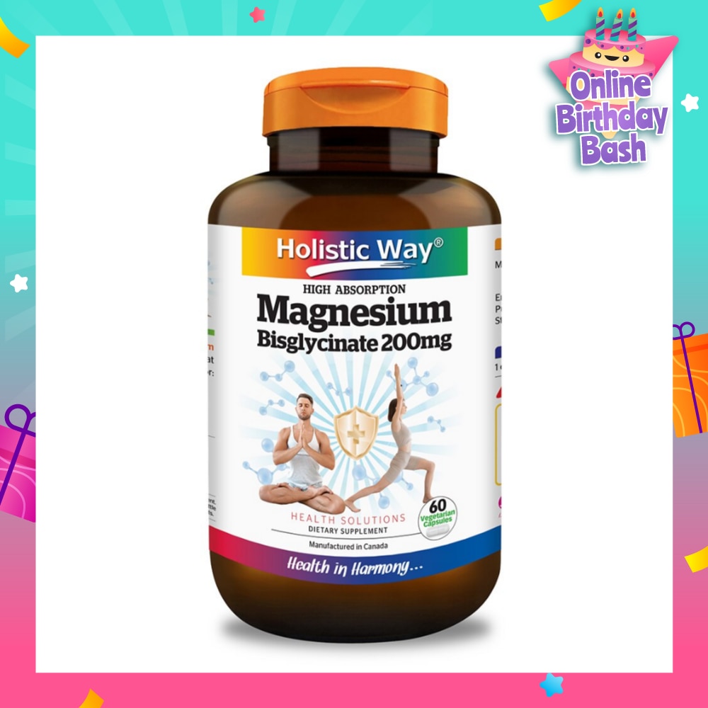 Magnesium Bisglycinate Vegetarian Capsule 60s