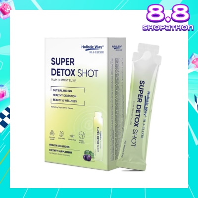 HOLISTIC WAY Bio-Elixir Super Detox Shot Plum Ferment Sachet (For Support Gut Health) 10s