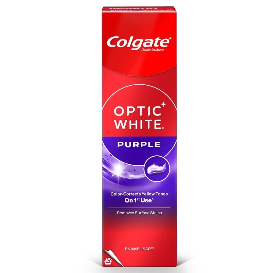 Optic White Purple Whitening Toothpaste 100g