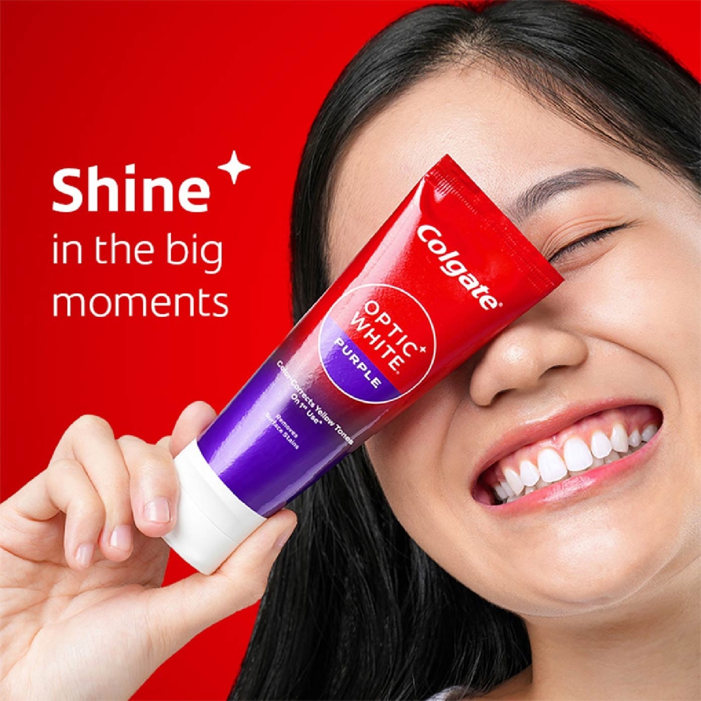 Optic White Purple Whitening Toothpaste 100g