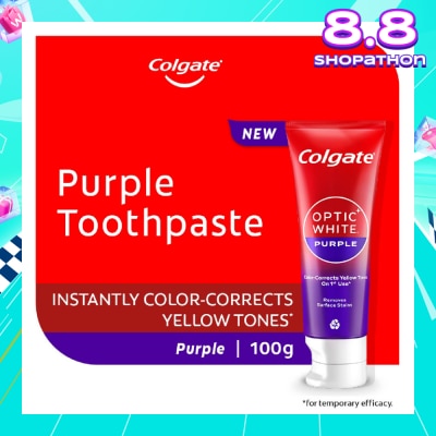 COLGATE Optic White Purple Whitening Toothpaste 100g