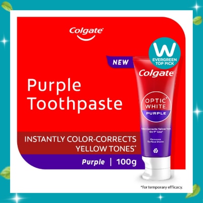 COLGATE Optic White Purple Whitening Toothpaste 100g image