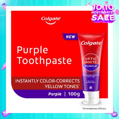 COLGATE Optic White Purple Whitening Toothpaste 100g