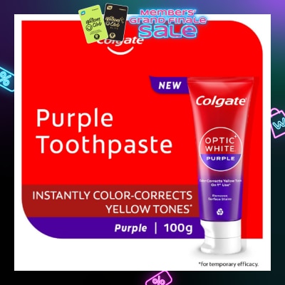 COLGATE Optic White Purple Whitening Toothpaste 100g