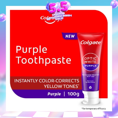COLGATE - Optic White Purple Whitening Toothpaste 100g