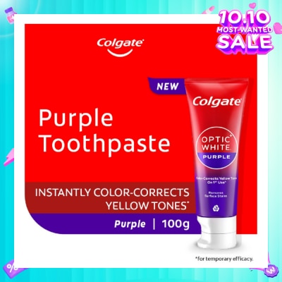 COLGATE Optic White Purple Whitening Toothpaste 100g