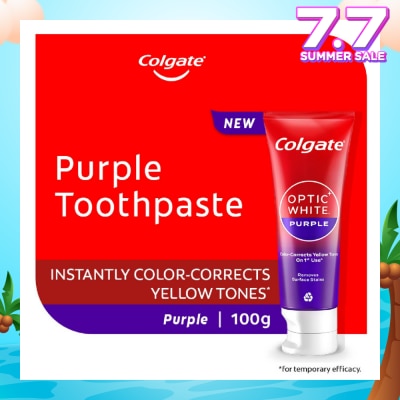 COLGATE Optic White Purple Whitening Toothpaste 100g