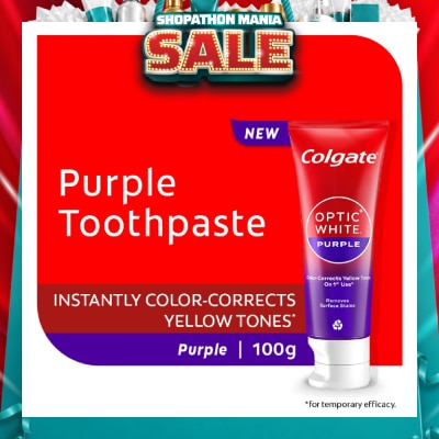 COLGATE - Optic White Purple Whitening Toothpaste 100g