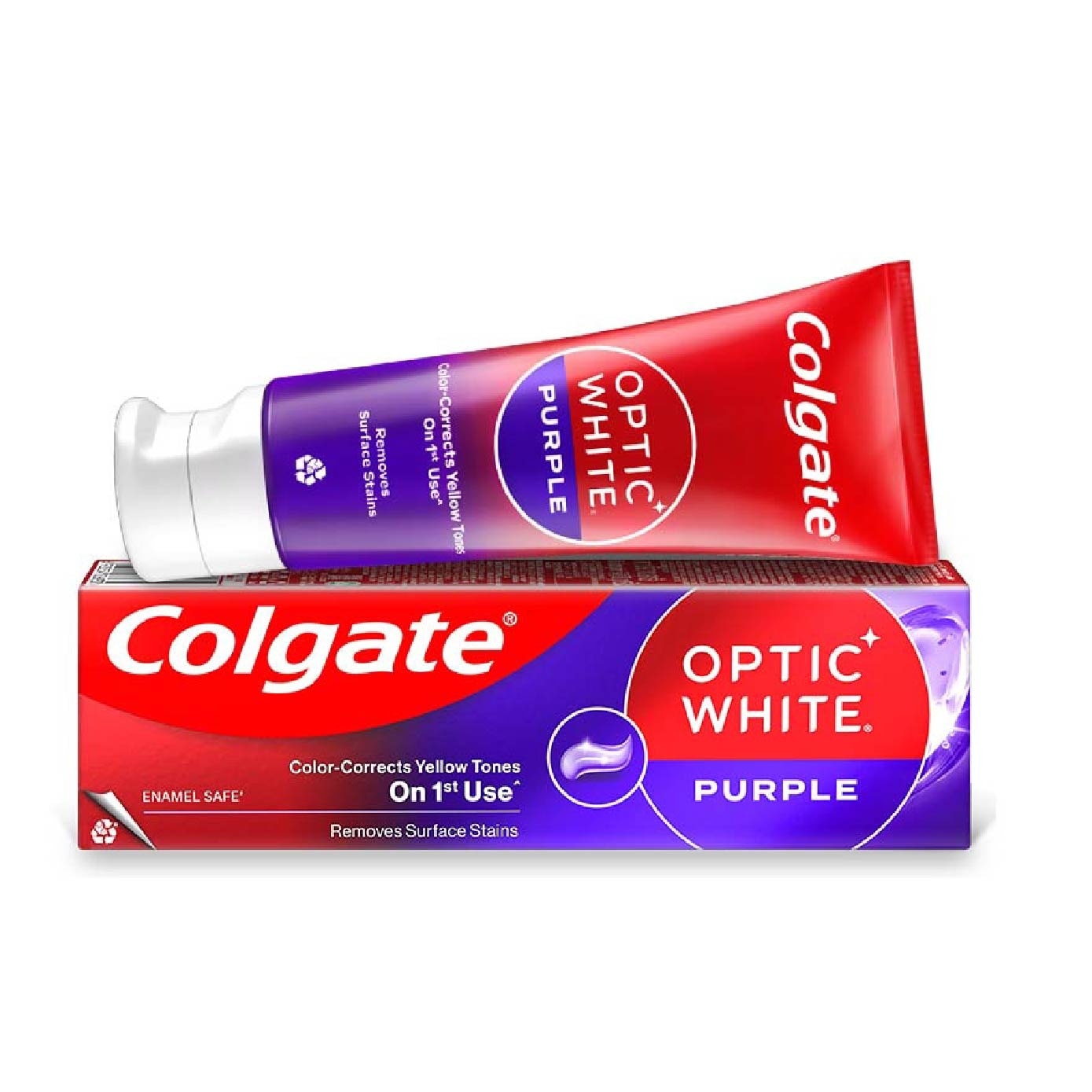 Optic White Purple Whitening Toothpaste 100g