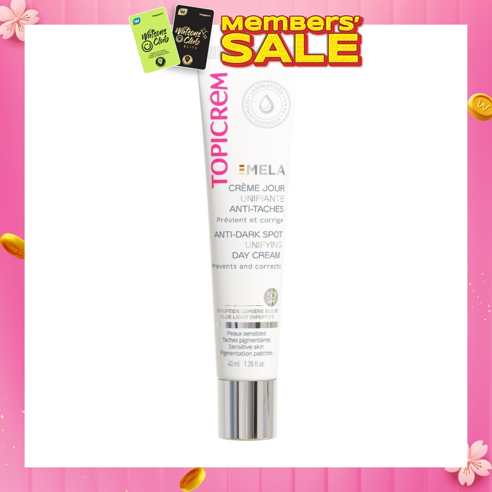 Mela Anti-Dark Spot Unifying Day Cream SPF350+ PA++++ (UVA/UVB Protection & Suitable For Pregnant Women) 40ml (Expiry: Oct`2026)