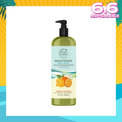 PETAL FRESH Brightening Body Wash With Honey & Vit C (Moisturize & Rejuvenate) 1000ml