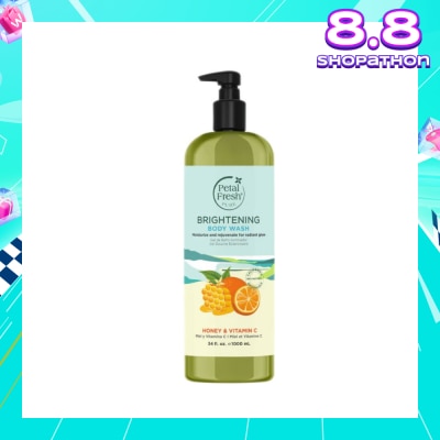 PETAL FRESH Brightening Body Wash With Honey & Vit C (Moisturize & Rejuvenate) 1000ml