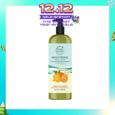 PETAL FRESH Brightening Body Wash With Honey & Vit C (Moisturize & Rejuvenate) 1000ml