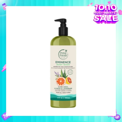 PETAL FRESH Eminence Body Wash With Aloe Vera & Citrus & Lavender (For All Skin Types) 1000ml