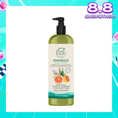 PETAL FRESH Eminence Body Wash With Aloe Vera & Citrus & Lavender (For All Skin Types) 1000ml