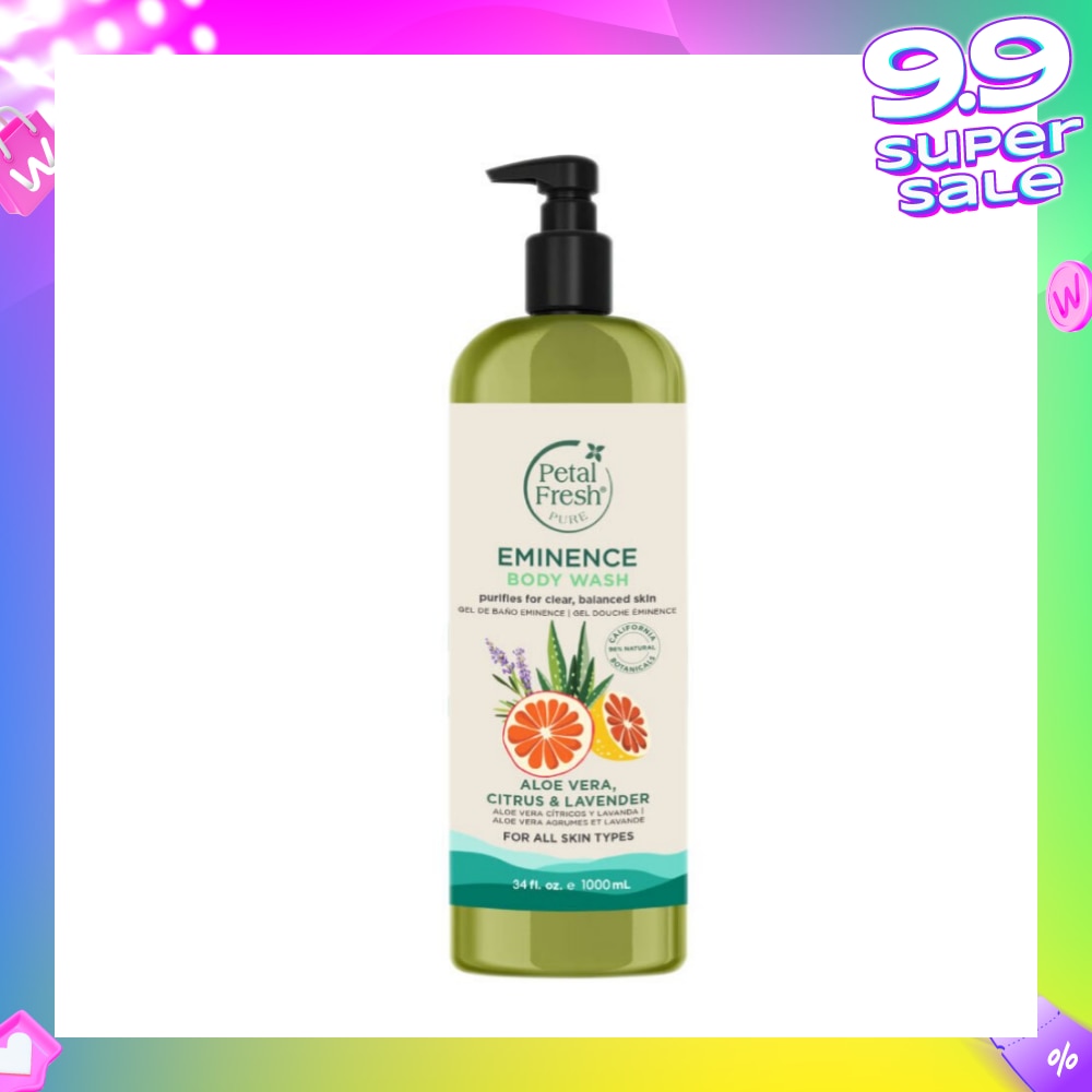 Eminence Body Wash With Aloe Vera & Citrus & Lavender (For All Skin Types) 1000ml