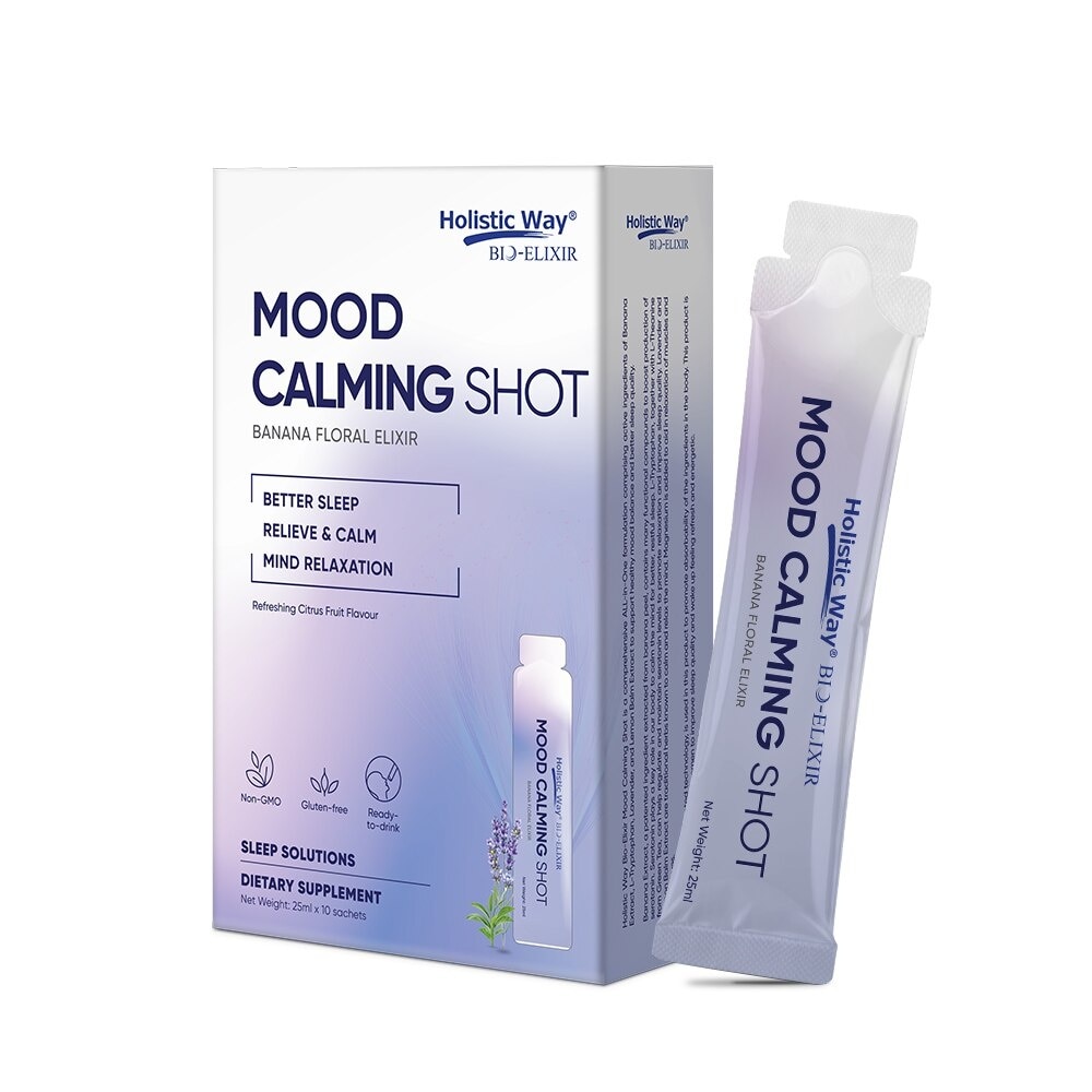 Bio-Elixir Mood Calming Shot Refreshing Citrus Fruit (To Support Healthy Mood Balance & Better Sleep Quality) 10s