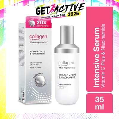 COLLAGEN BY WATSONS - White Regeneration Vitamin C Plus & Niacinamide Intensive Serum (Vegan Collagen, Made in Korea) 35ml image