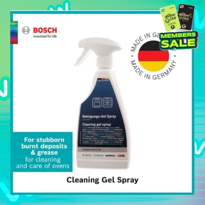 BOSCH Professional Cleaning Gel Spray (Suitable Cleaning Ovens + Baking Trays) 500ml