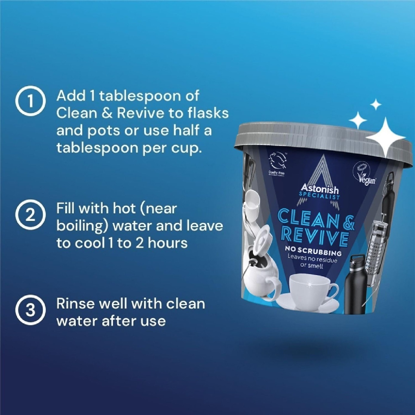 Specialist Cup Clean & Revive (No Scrubbing) 350g