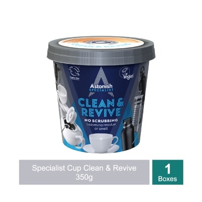 ASTONISH - Specialist Cup Clean & Revive (No Scrubbing) 350g