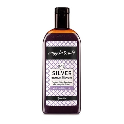 NUGGELA & SULE Nº3 Silver No Yellow Shampoo (Strengthen + Hydrates + iluminates Hair) 250ml